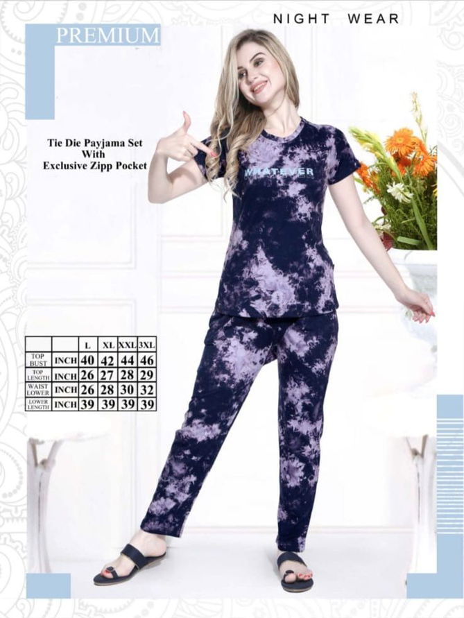 Summer Special 119 Printed Night Suits Catalog
